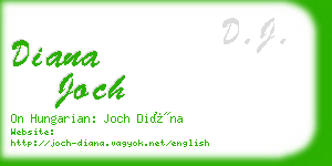 diana joch business card